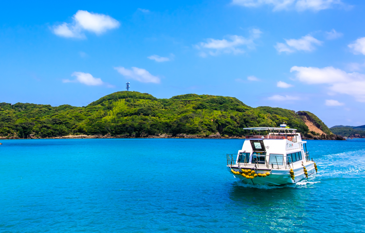 辰の島（勝本港・遊覧船）